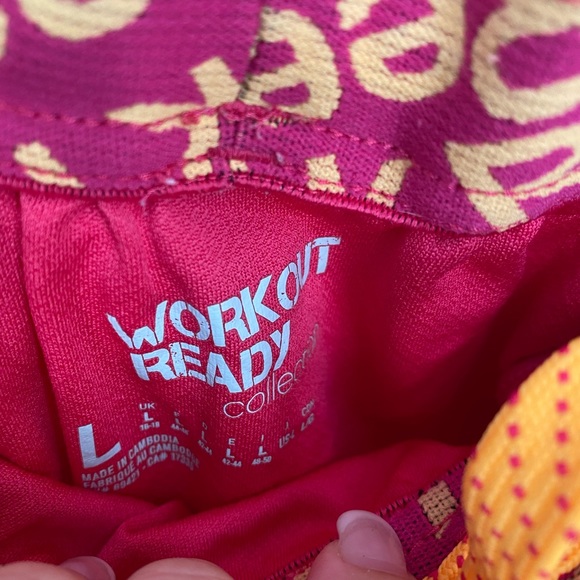 Reebok • Play Dry Neon Running Athletic Shorts - Picture 5 of 15